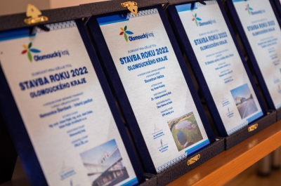 Stavba roku Olomouckého kraje 2022: vítězné diplomy